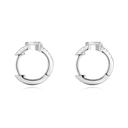 The Teardrop Diamond Huggies· - SparkLab Gems