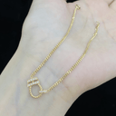 The Twisted Rope & Pave Bracelet - SparkLab Gems