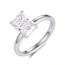 The Victoria - Square Cushion Cathedral Ring - SparkLab Gems